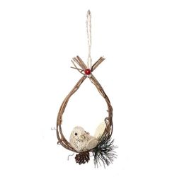 GAEM Изделие декоративное подвесное "Птичка", L10 W7 H16 см, 2в.