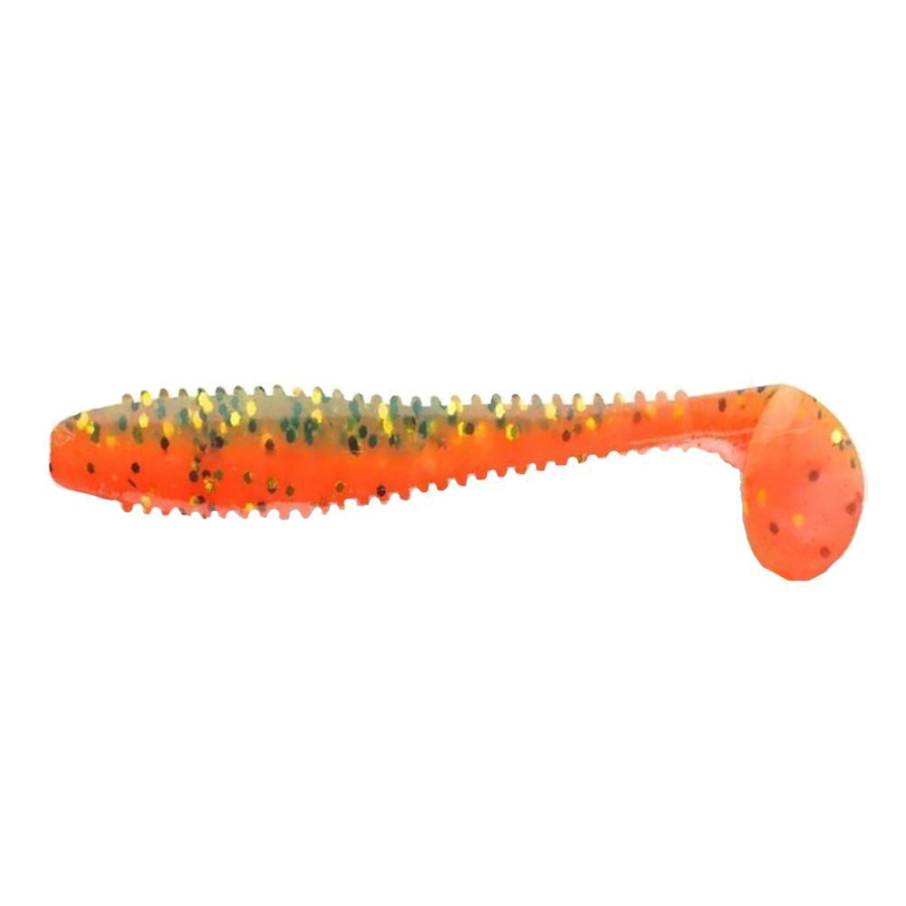 Силиконовые приманки для рыбалки Sprut Midori 120 ORS, 1 упаковка по 4 штуки