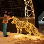 светодиодная фигура "Лисичка"