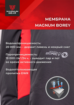 Костюм Magnum зимний Genesis -35°С 20/19 Красный / Чёрный MFW1-GNS-1RBL -