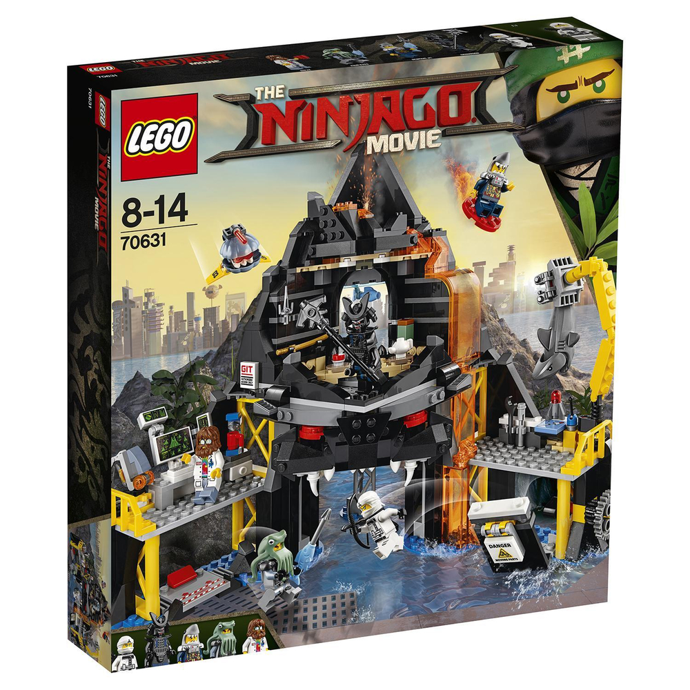 LEGO Ninjago Movie: Логово Гармадона в жерле вулкана 70631 — Garmadon's Volcano Lair — Лего Ниндзяго фильм