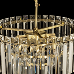 Citilux Фонда CL303163 Люстра хрустальная подвесная Бронза