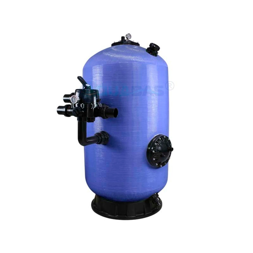 Фильтр 39,0 м3/ч AML WASHINGTON-1.0 1000мм М1 с боковым вентилем 2"+Люк400+См.ок (WASH1000-1900-1.0)