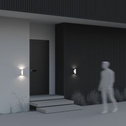 Уличный светильник на стену Maytoni Bowery O574WL-02W