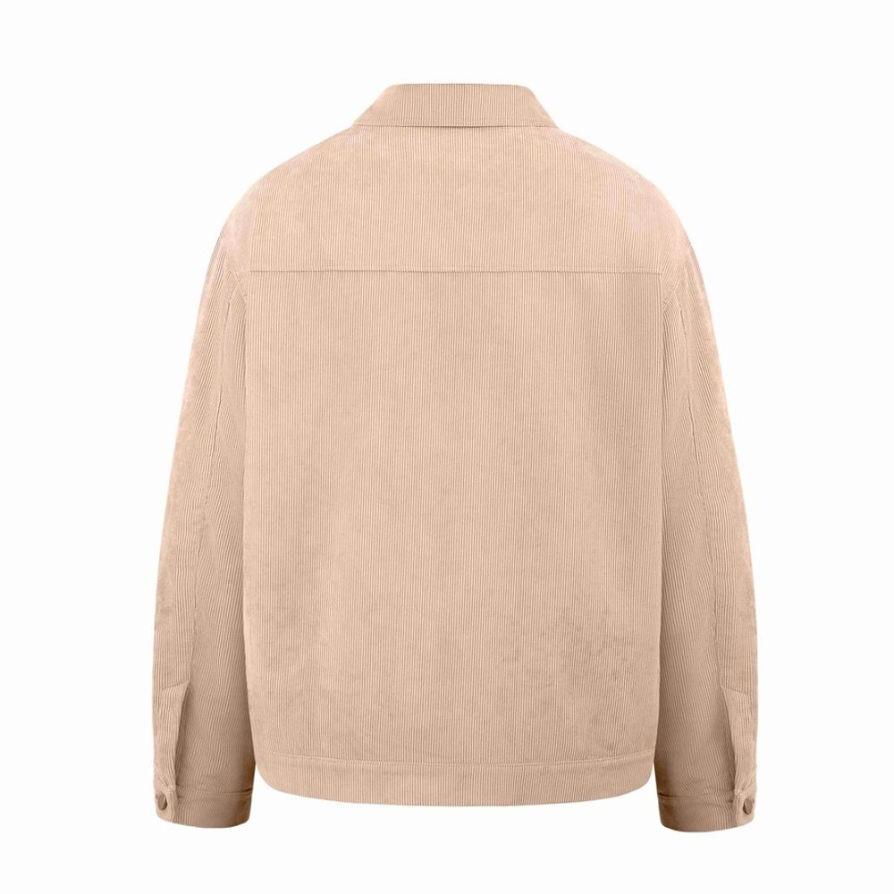 Куртка Called a Garment Corduroy work Светло-бежевая