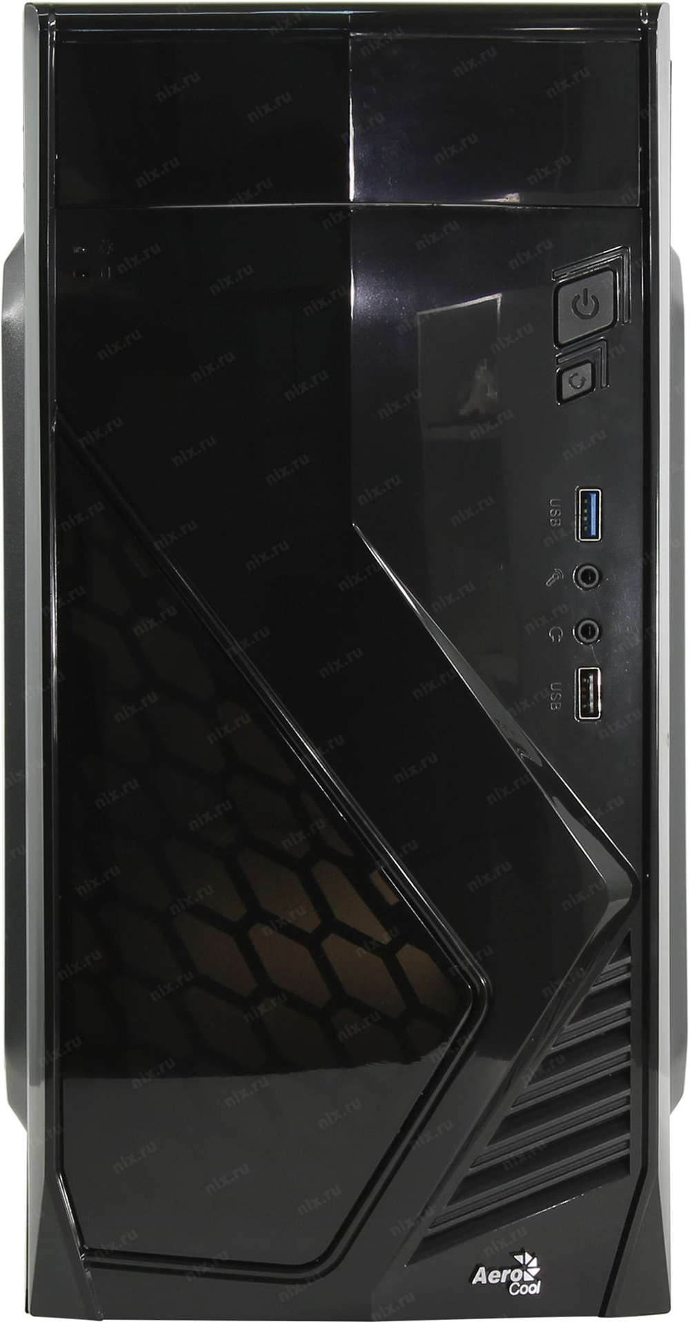 Корпус Minitower Aerocool &lt;CS-102&gt; MicroATX без БП