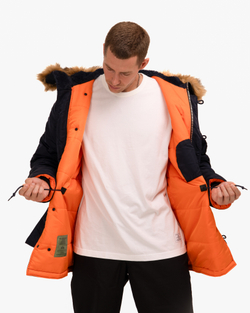 Парка N-3B Slim Fit (Replica Blue) Alpha Ind.