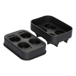 Форма для льда ice skull, графит