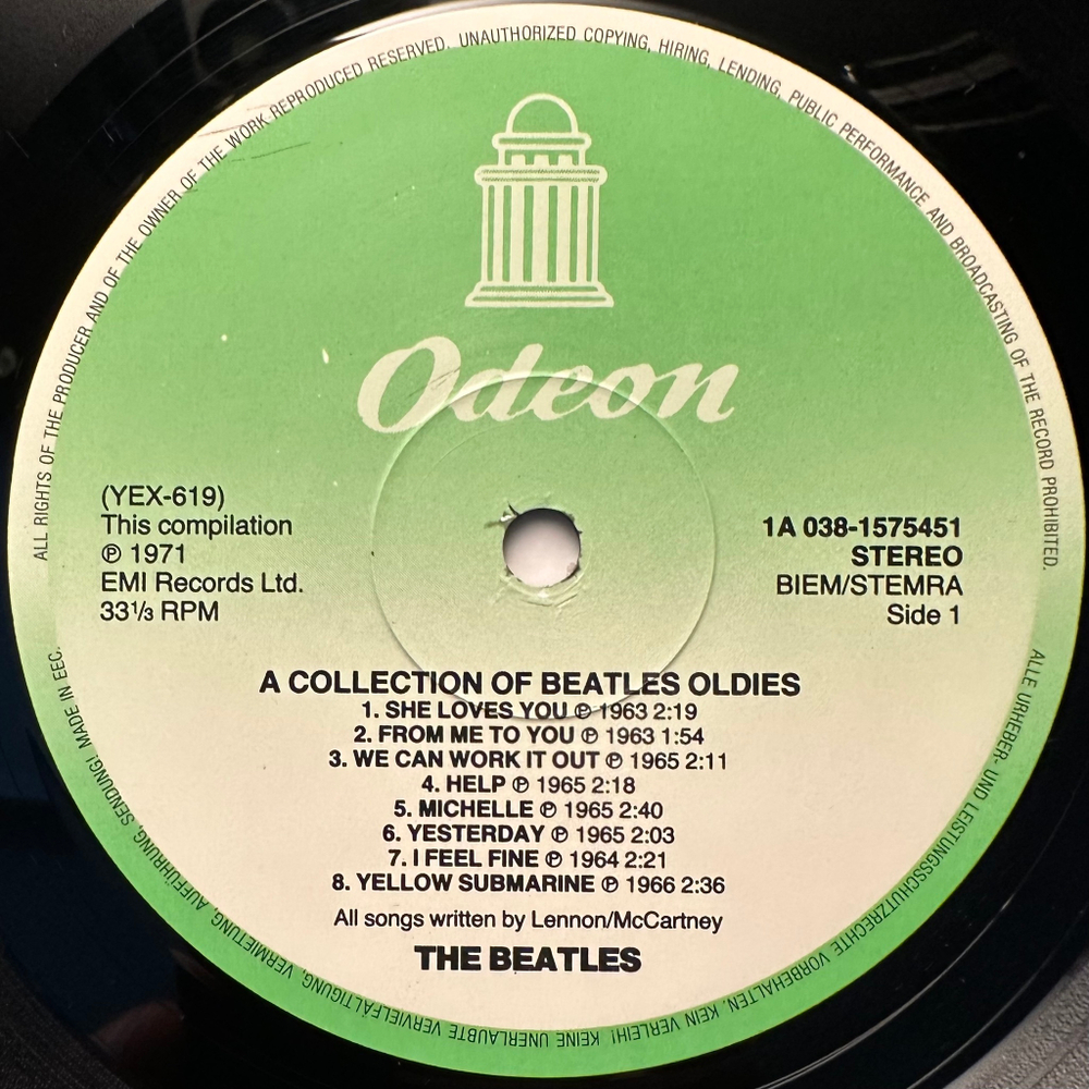 The Beatles - A Collection Of Beatles Oldies (Голландия)