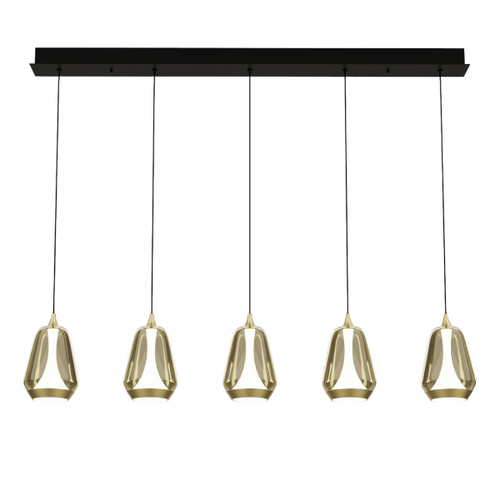 Подвесной светильник MD24001011-5B brass/champagne