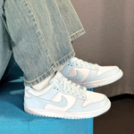 Nike Dunk Low White Glacier Blue GS