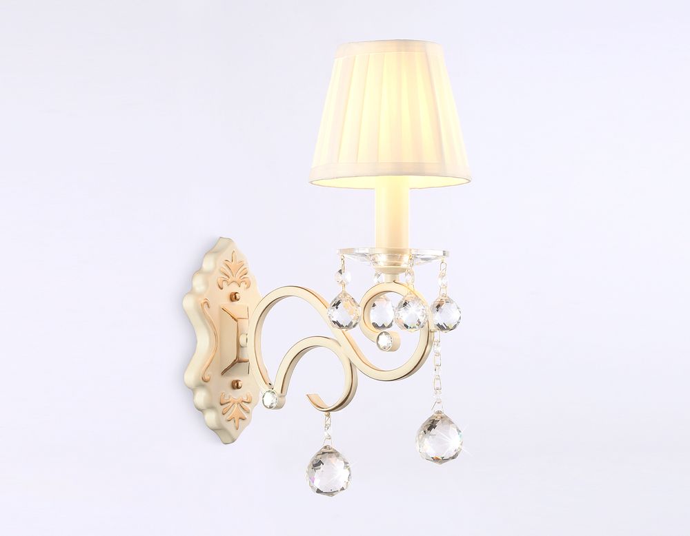 Ambrella Настенный светильник с абажуром и хрусталем Traditional TR4562