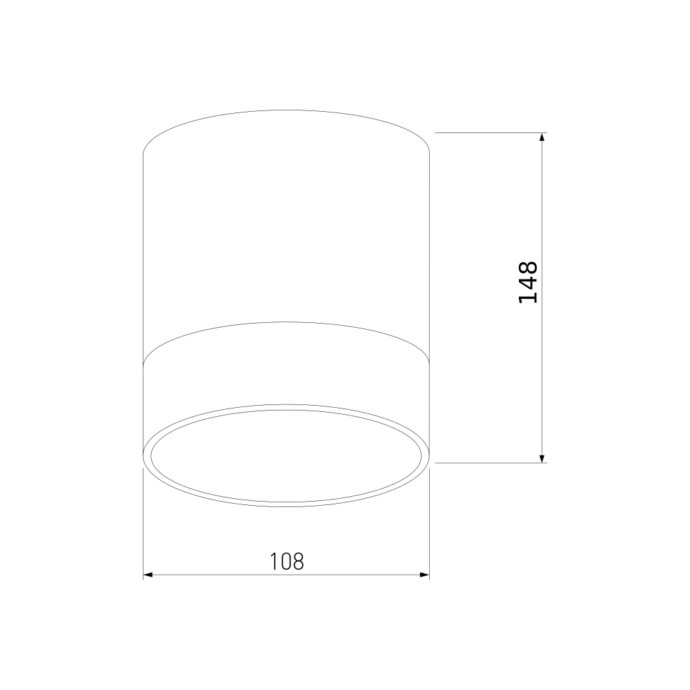 Уличный потолочный светильник Light LED 2107 IP54 35140/H белый