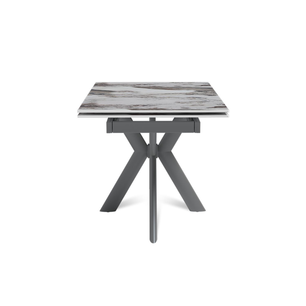 Стол раскладной Strong (120+30+30), керамика глянцевая Pandora