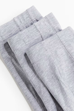 H&M Набор трусов-боксеров ( 5 шт.), серый меланж