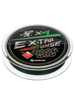 Шнур плетеный для рыбалки Helios Extrasense X4 PE Green 150m 1.0/15LB 0.17mm (HS-ES-X4-1/15LB)