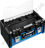 ЗУБР СПУТНИК-18, 460 х 230 х 200 мм, (18″), металлический ящик для инструментов, Профессионал (38153-18)