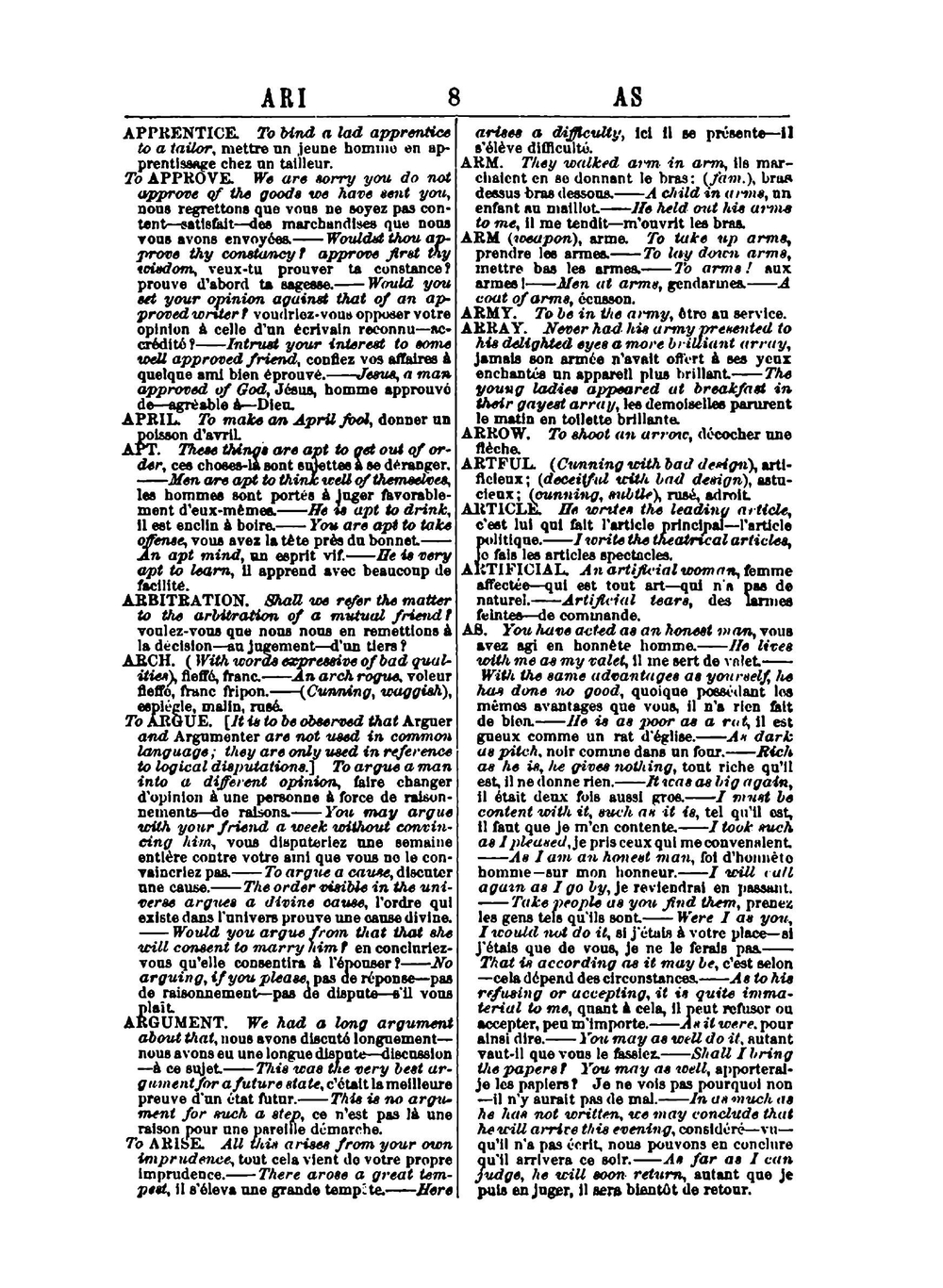 Dictionary of English and French Idioms,. illustrating, by Phrases and Examples, the Peculiarities of Both Languages, and Designed As a Supplement to the Ordinary Dictionaries Now in Use | Jean Roemer