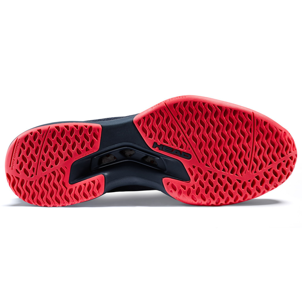 Мужские кроссовки теннисные Head Sprint Pro 3.0 Men - midnight navy/neon red