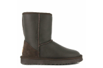 UGG Mens Classic Short Metallic Chocolate