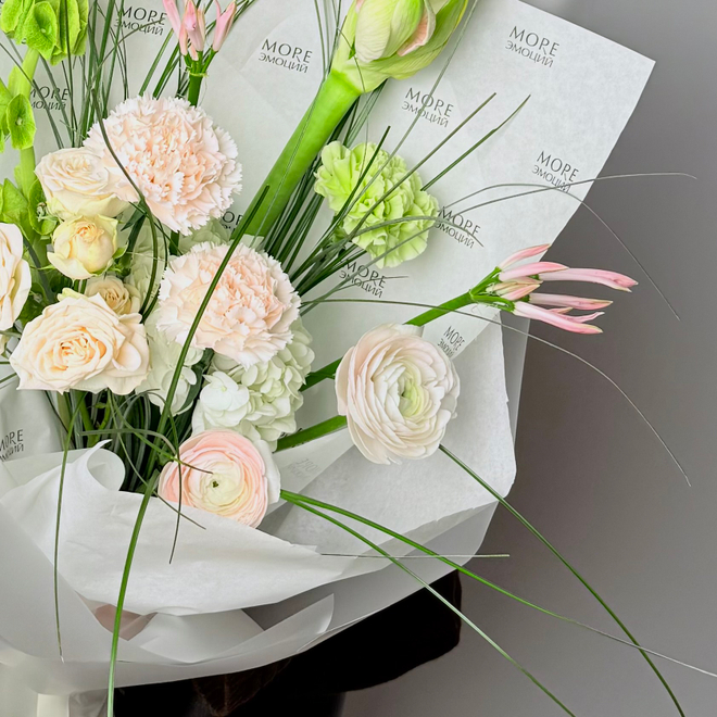 Букет авторский Нежное дыхание