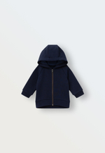 Костюм из футера петля (темно-синий)