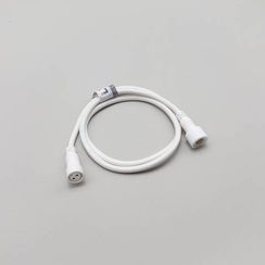 Соединитель 1 м. для бахромы, занавесов и нитей, 220В., провод белый каучук, IP65, LTC (LLS1M-8)