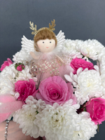 Милая композиция в кружке «Цветочная фея»