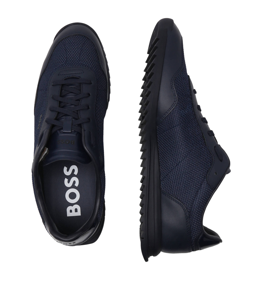 Кроссовки Zayn_Lowp_lttxp BOSS BLACK - темно-синий(50517270)