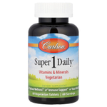 Carlson, Super 1 Daily®, 60 вегетарианских таблеток