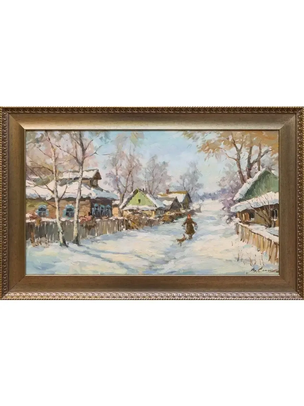 Картина маслом Мартовское солнце Саидов