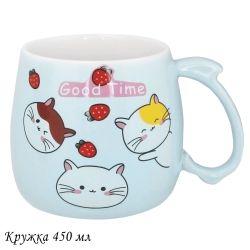 Lenardi 315-028 Детская кружка 450мл в под.уп. (х48)Фарфор