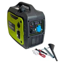 URS-P2200i Генератор бензиновый инверторный. Однофазный. Максимальная мощность 2Квт. Ручной стартер. TM Uniel