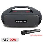 Беспроводная колонка Hopestar A50 с микрофоном (BT/80W/12000Mah)