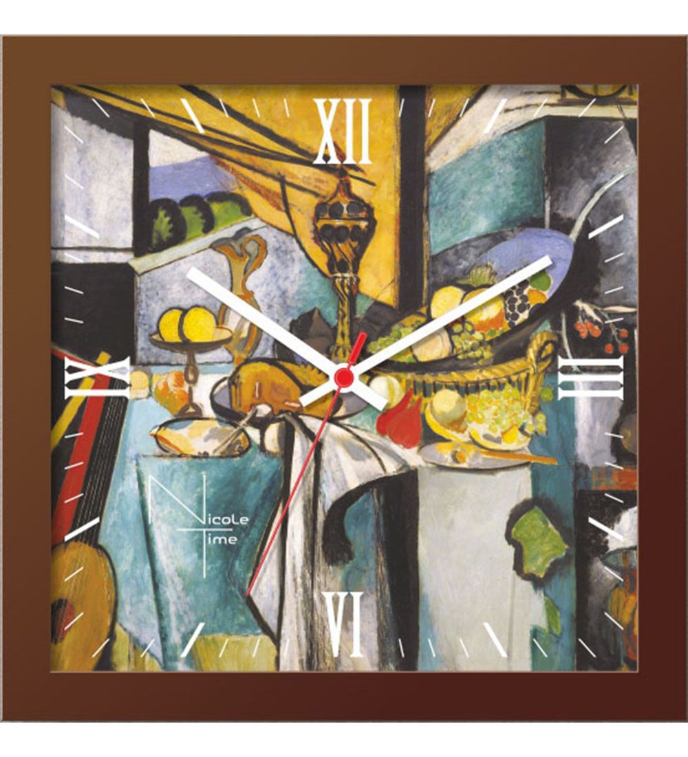 Салют SLT- 80 Часы настенные в стиле модерн е «MATISSE»
