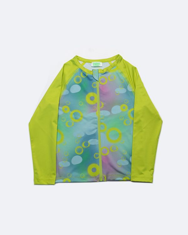 Купальный топ детский QAZAQ SOUL с длинным рукавом унисекс Пузырьки