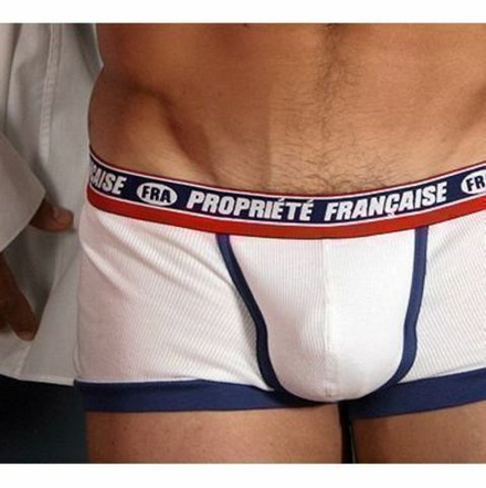 Мужские трусы хипсы Aussiebum Patriot Property of France White AB00149