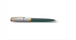 Шариковая ручка Parker 51 Premium Forest Green GT стержень: M, цвет чернил: black, в подарочной упаковке.