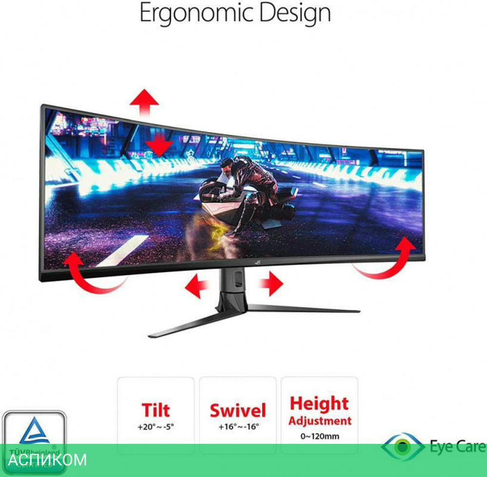 Монитор Asus 49" ROG Strix XG49VQ