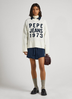 Джемпер женский PEPE JEANS LOGO PRINT KNIT