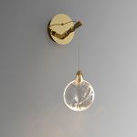 Настенный светильник MT9176-1WB titanium gold