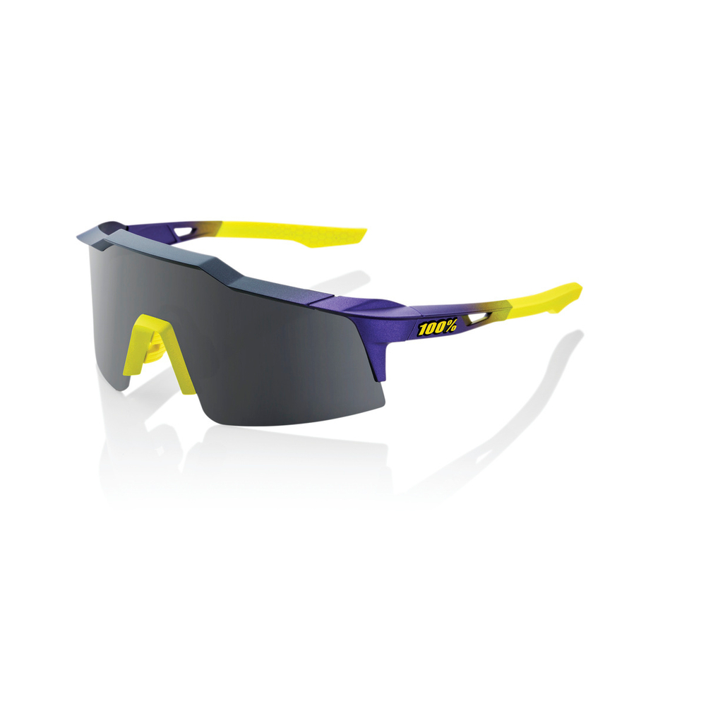 Спортивные очки 100% Speedcraft / SL Matte Metallic Digital Brights / Smoke Lens OS