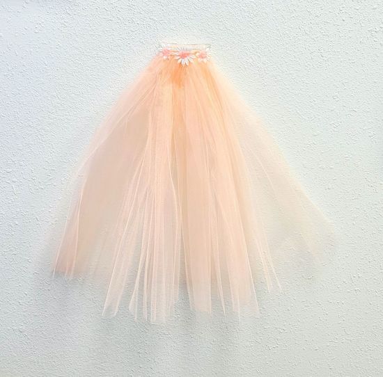 Мини фата коралловая SvetikFantasy "Для девичника" №5613.135