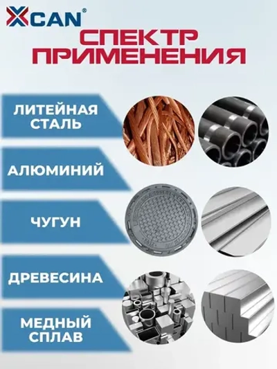 Фреза спиральная трехзаходная со стружколомом по дереву XCAN HSS, 8х8х42х90 мм