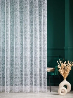 Тюль в спальню гостиную белый 400х260