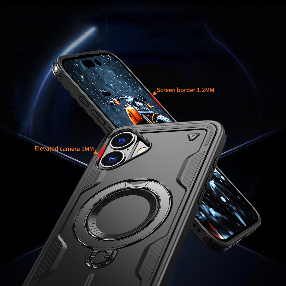 Чехол Magneto Case с кольцом для iPhone 16
