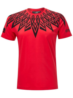 Теннисная футболка Hydrogen Tech Tee Man - Red