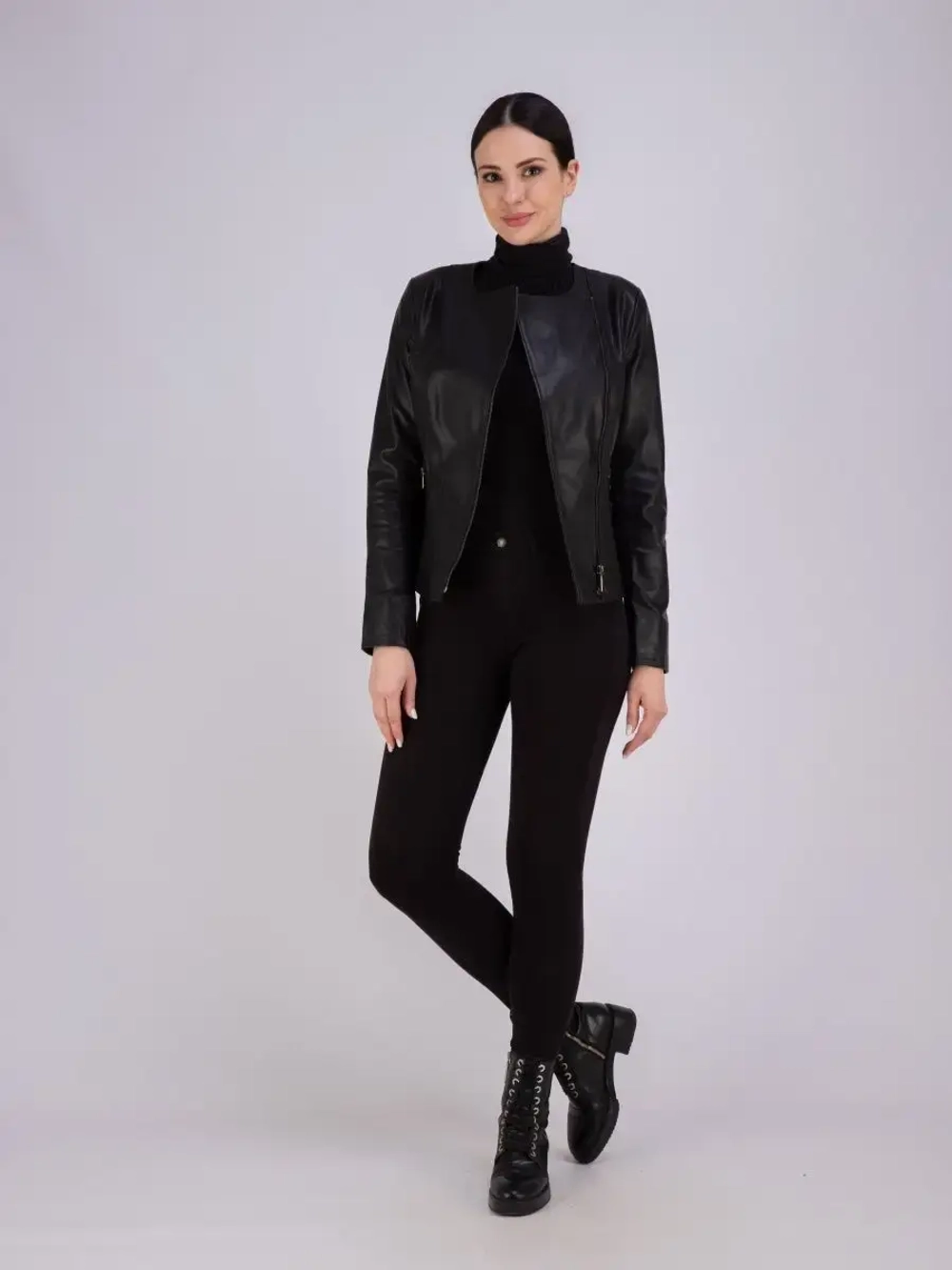 Куртка женская из натуральной кожи Турция