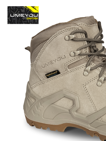 Треккинговые тактические ботинки Umeyou Uniform кожа, мембрана, бежевые