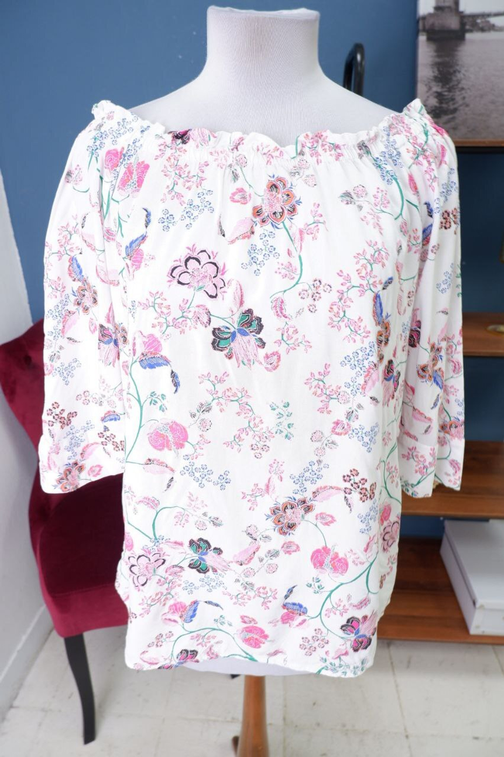 Блузка Street One летняя 50 размер